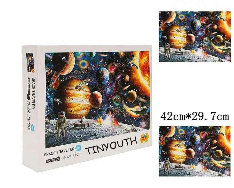 1000 Piece Space Theme Puzzle - Explore the Universe Toys