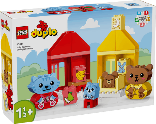 Duplo Daily Routines Set: My First Eating & Bedtime Fun Toys & Games > Toys > Construction Toys > Interlocking Blocks > LEGO > LEGO Duplo