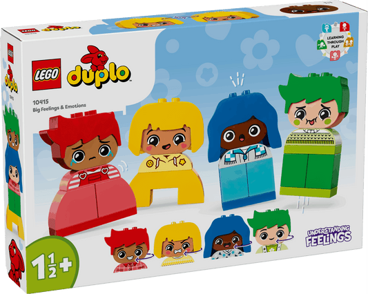 Duplo Feelings and Emotions for Early Learning Toys & Games > Toys > Construction Toys > Interlocking Blocks > LEGO > LEGO Duplo