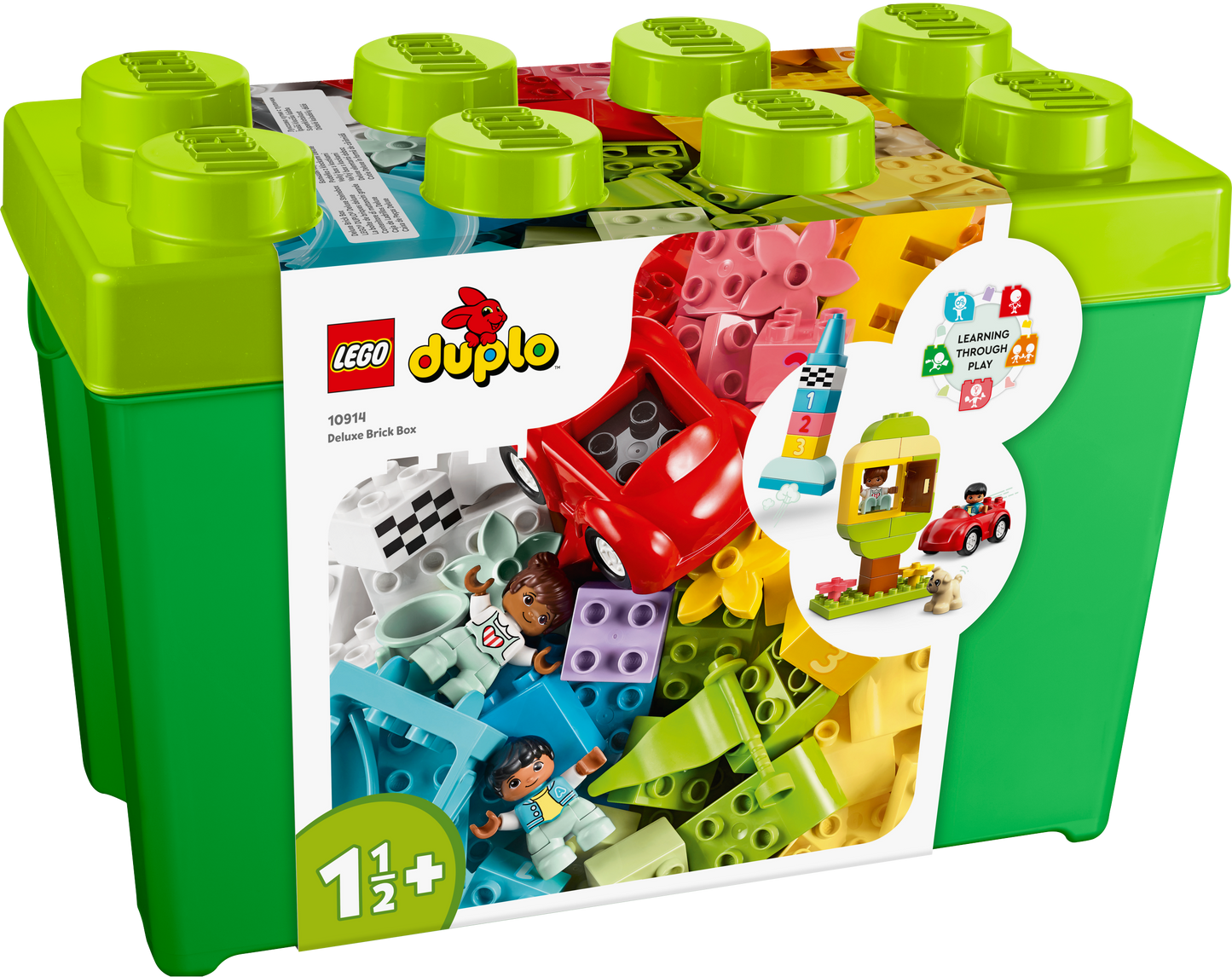 Duplo Deluxe Brick Box - Ultimate Building Fun for Kids Toys & Games > Toys > Construction Toys > Interlocking Blocks > LEGO > LEGO Duplo