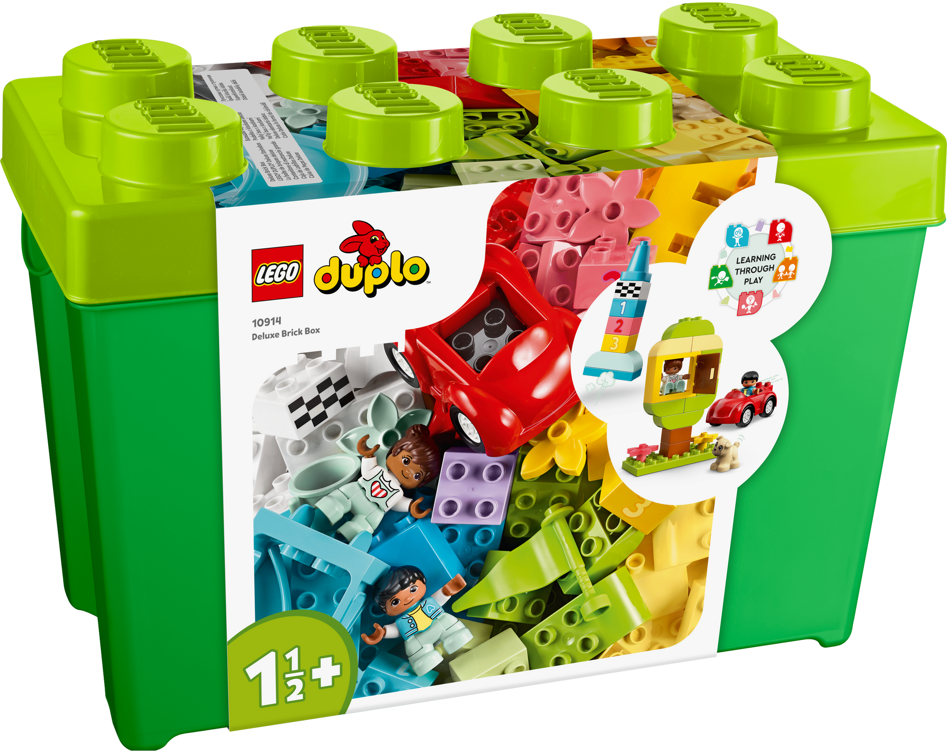 Duplo Deluxe Brick Box - Ultimate Building Fun for Kids Toys & Games > Toys > Construction Toys > Interlocking Blocks > LEGO > LEGO Duplo