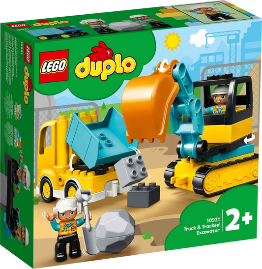 Duplo Truck and Tracked Excavator Set for Endless Building Adventures Toys & Games > Toys > Construction Toys > Interlocking Blocks > LEGO > LEGO Duplo