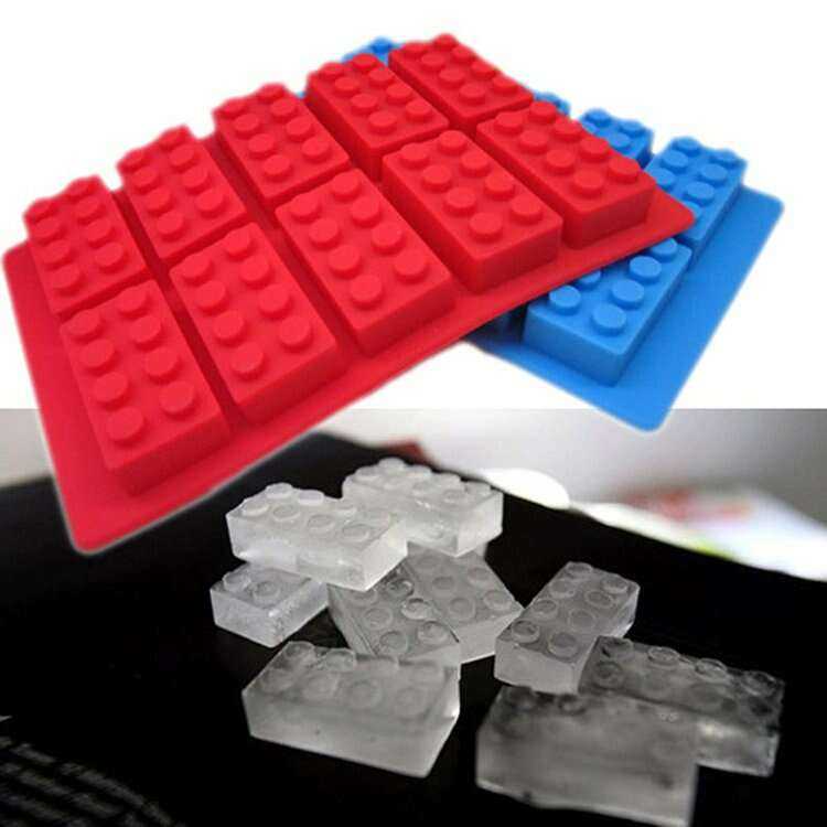Lego Ice Cube Trays for Creative Drink Chilling Home & Garden