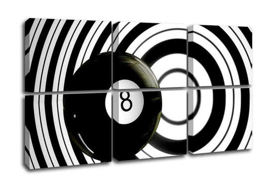 8 Ball Canvas Art for a Unique Home Décor Touch Home Decor