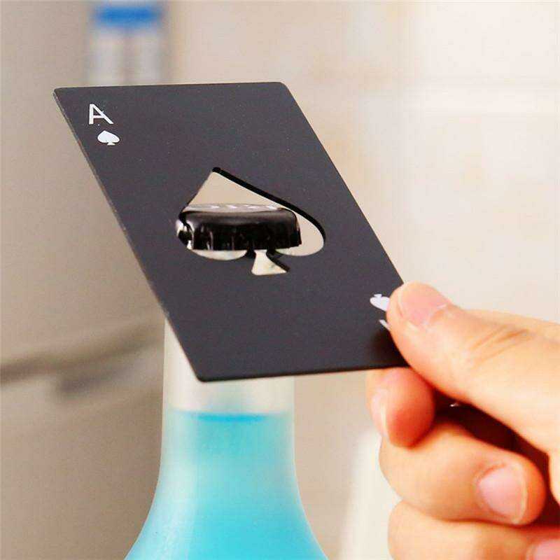 Creative Poker Card Bottle Opener - Poker Playing Card Home & Garden