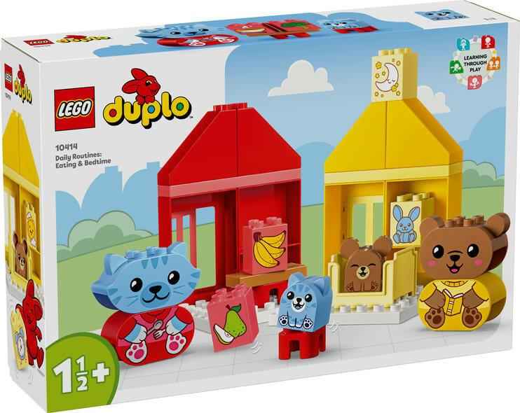 Duplo Daily Routines Set: My First Eating & Bedtime Fun Toys & Games > Toys > Construction Toys > Interlocking Blocks > LEGO > LEGO Duplo