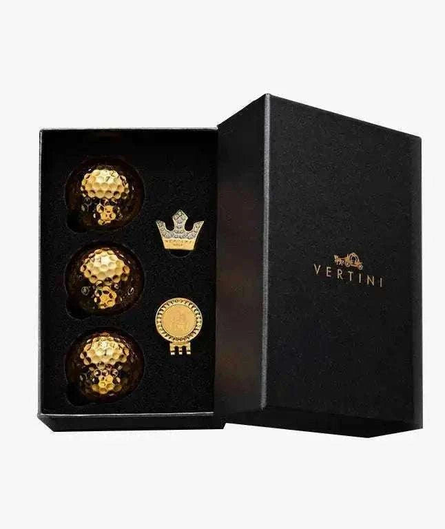 3 Golden Balls + Ball Marker Women's Clothing