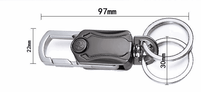 3-in-1 Fidget Spinner Keychain with Pocket Cutter & Bottle Opener 0