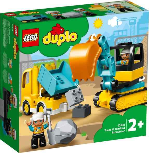 Duplo Truck and Tracked Excavator Set for Endless Building Adventures Toys & Games > Toys > Construction Toys > Interlocking Blocks > LEGO > LEGO Duplo