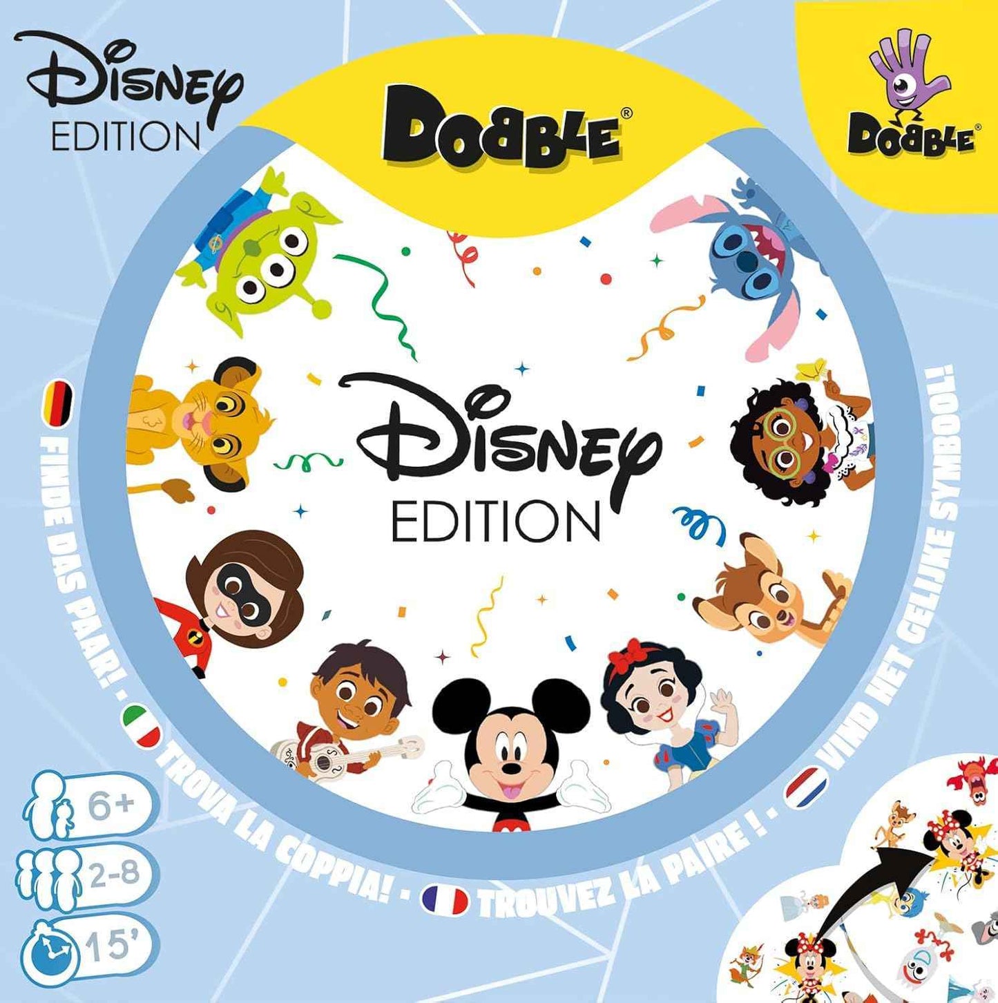 Dobble Disney Game – Fun Family Card Game for All Ages