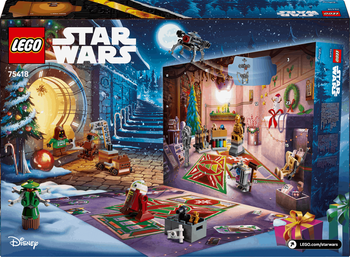 Lego Star Wars Advent Calendar 2025 for Festive Holiday Fun Toys & Games > Toys > Construction Toys > Interlocking Blocks > LEGO > LEGO Minecraft