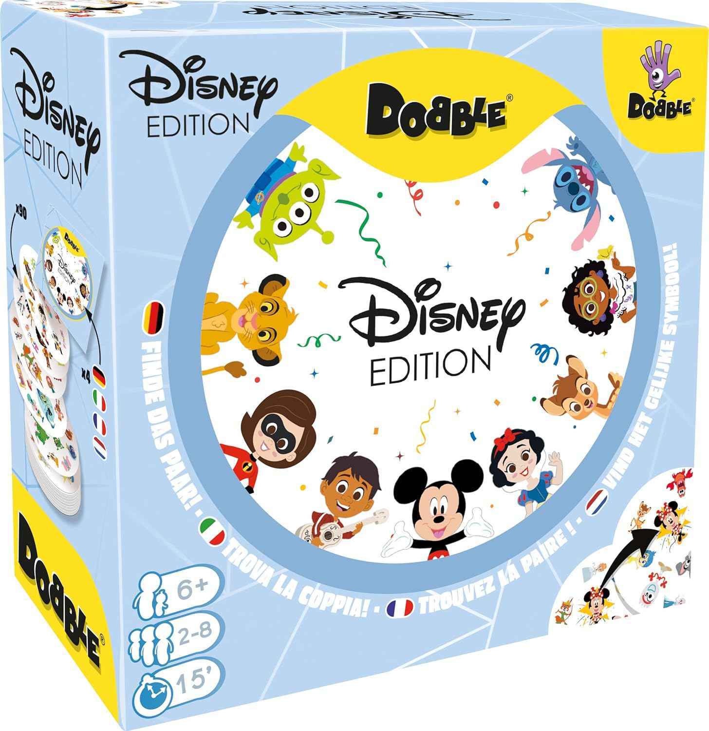 Dobble Disney Game – Fun Family Card Game for All Ages