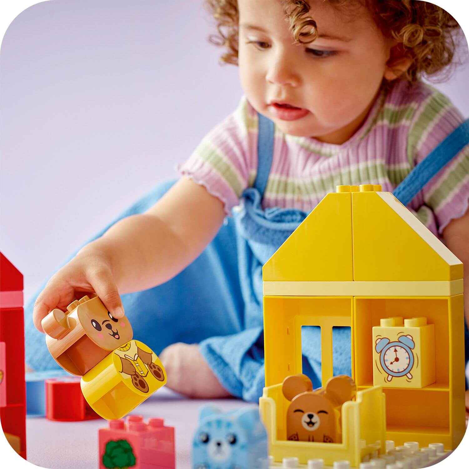 Duplo Daily Routines Set: My First Eating & Bedtime Fun Toys & Games > Toys > Construction Toys > Interlocking Blocks > LEGO > LEGO Duplo