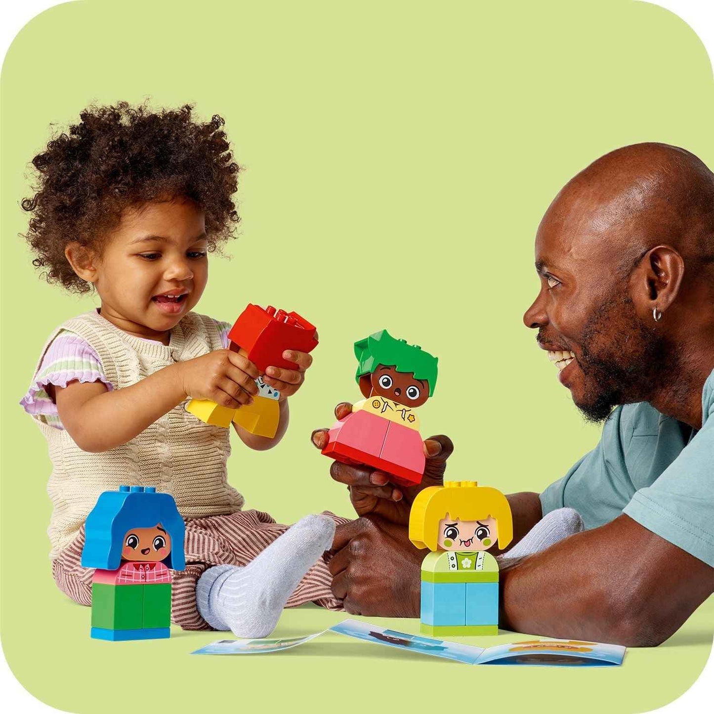 Duplo Feelings and Emotions for Early Learning Toys & Games > Toys > Construction Toys > Interlocking Blocks > LEGO > LEGO Duplo