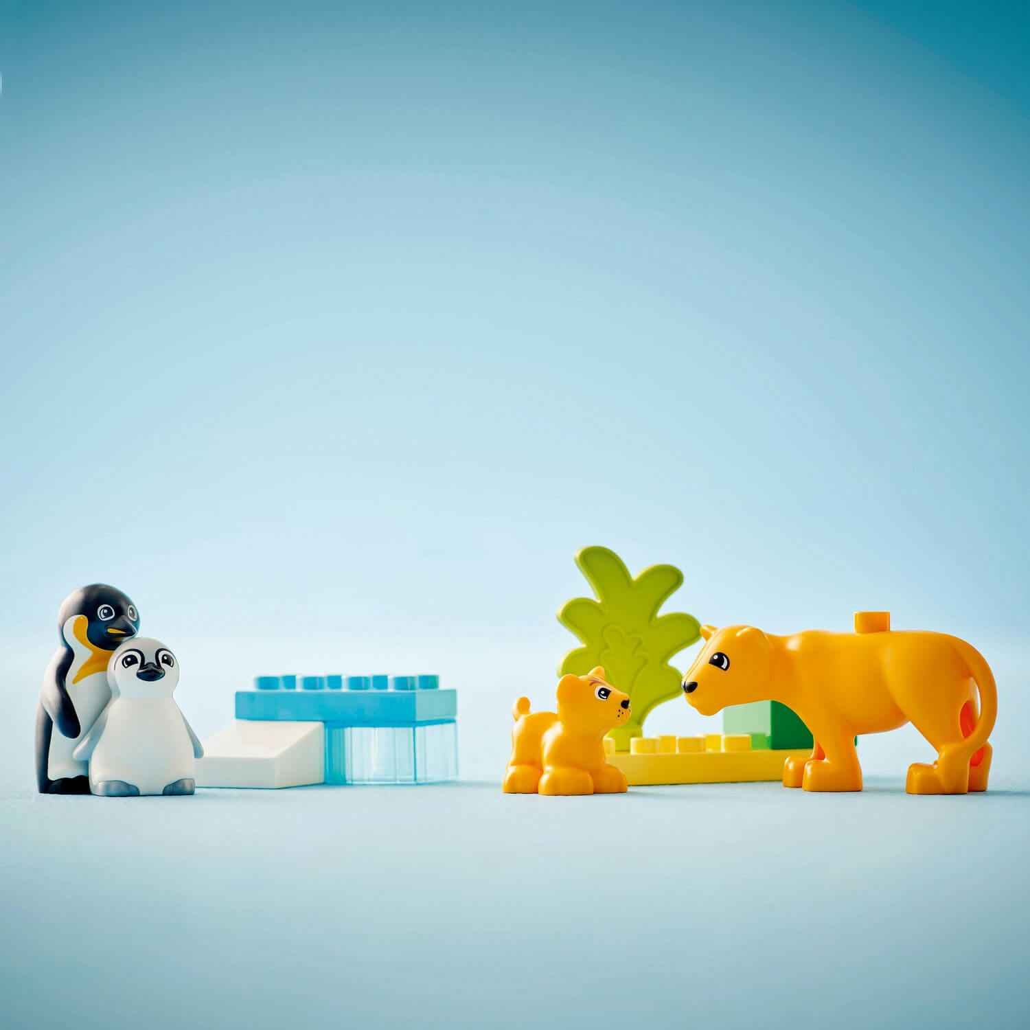 Duplo Wild Animal Families: Explore Penguins & Lions Together Toys & Games > Toys > Construction Toys > Interlocking Blocks > LEGO > LEGO Duplo