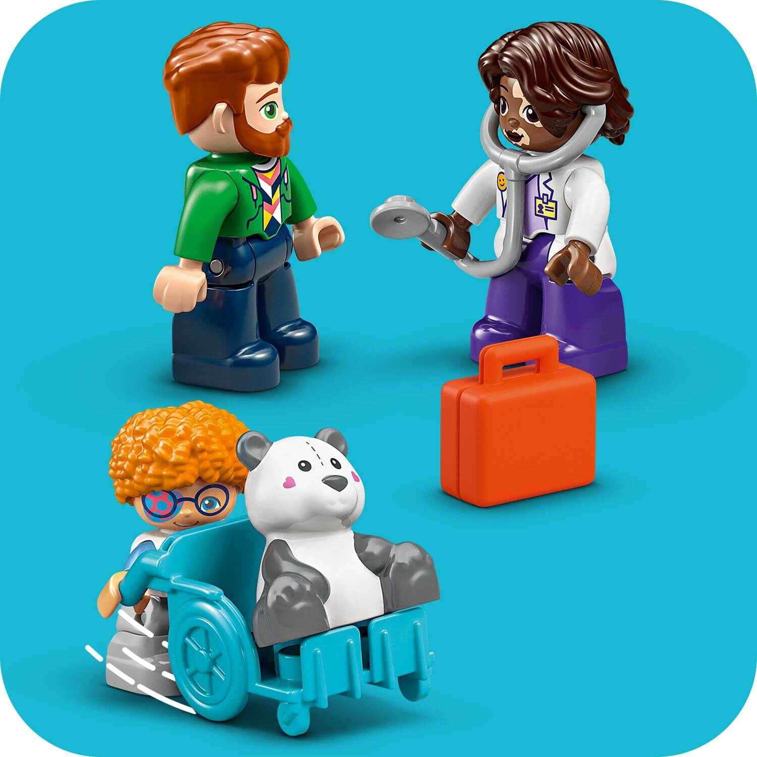 Duplo Doctor Playset: First Time Visit to the Doctor Toys & Games > Toys > Construction Toys > Interlocking Blocks > LEGO > LEGO Duplo
