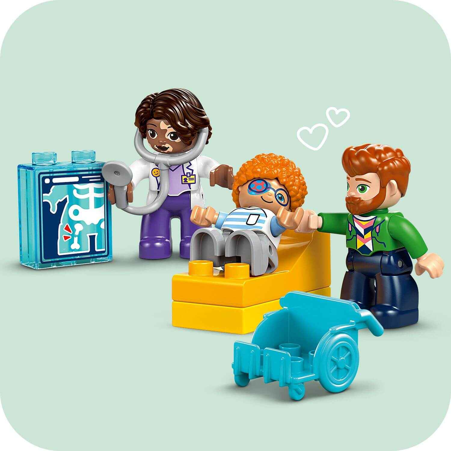 Duplo Doctor Playset: First Time Visit to the Doctor Toys & Games > Toys > Construction Toys > Interlocking Blocks > LEGO > LEGO Duplo