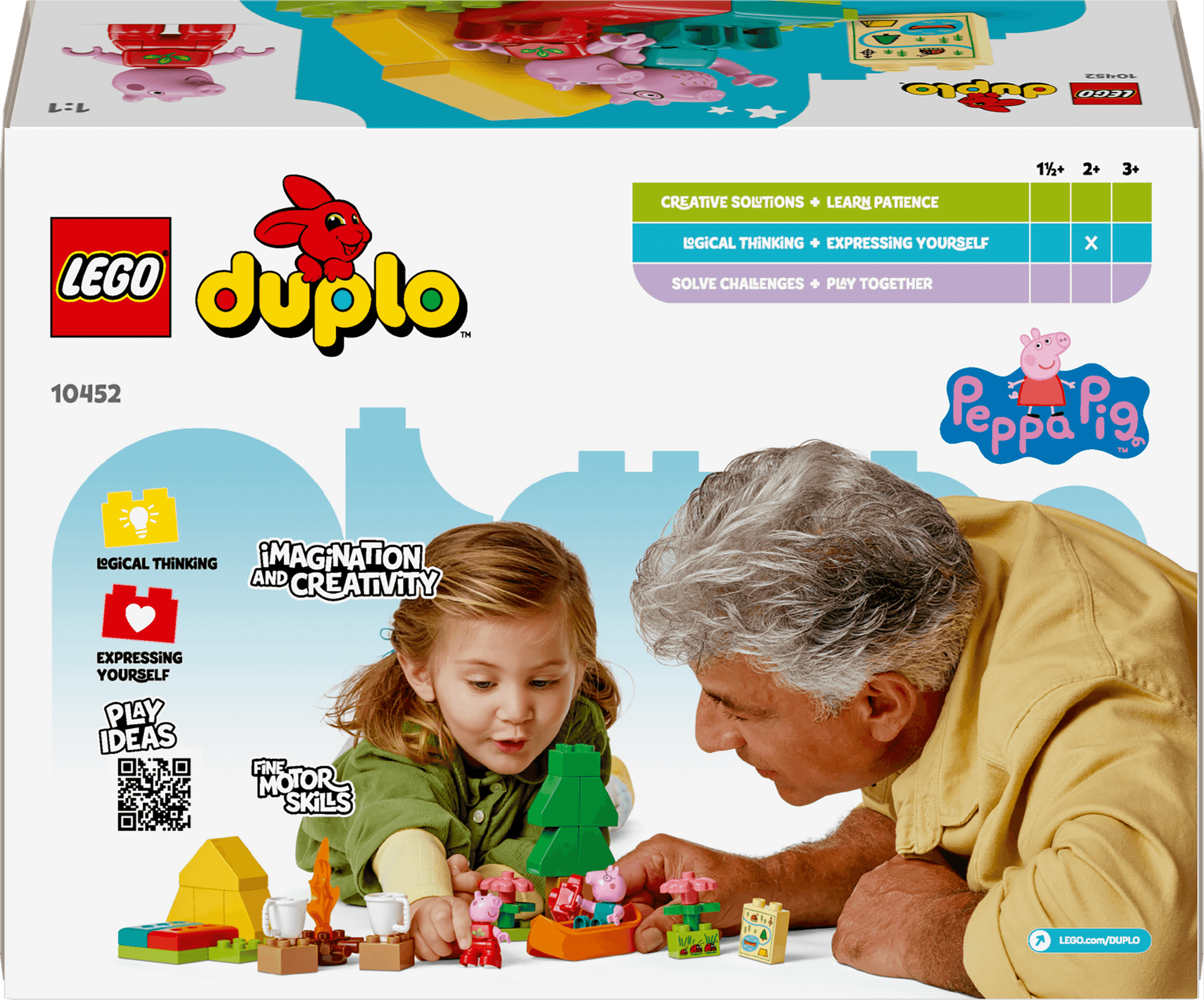 Duplo Peppa Pig Camping Set for Fun Adventures Toys & Games > Toys > Construction Toys > Interlocking Blocks > LEGO > LEGO Duplo