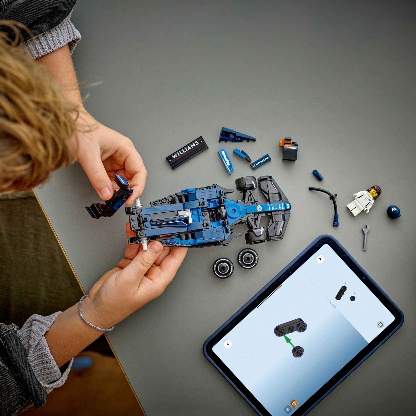 Lego Williams Racing FW46 F1 Race Car - Speed Champions Set Toys & Games > Toys > Construction Toys > Interlocking Blocks > LEGO > LEGO Speed Champions