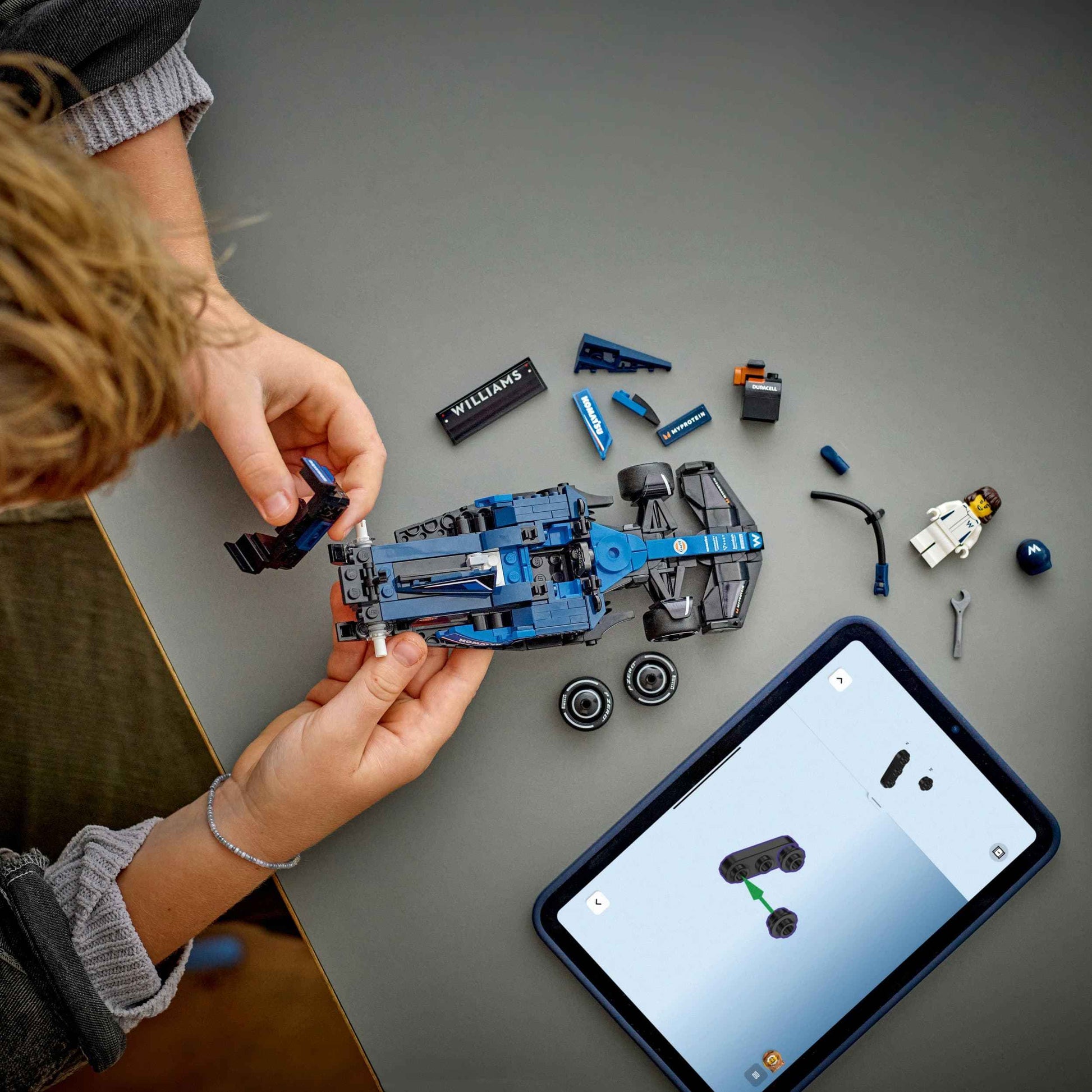 Lego Williams Racing FW46 F1 Race Car - Speed Champions Set Toys & Games > Toys > Construction Toys > Interlocking Blocks > LEGO > LEGO Speed Champions