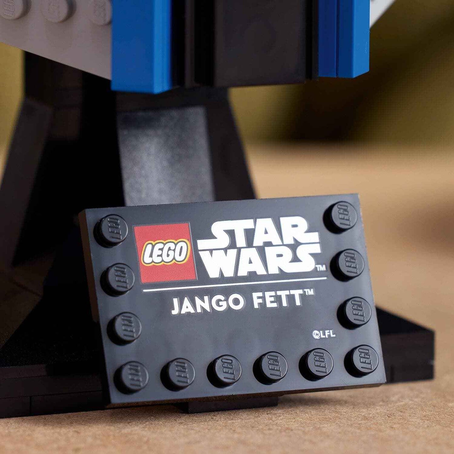 Lego Star Wars Jango Fett Helmet Display for Collectors and Fans Toys & Games > Toys > Construction Toys > Interlocking Blocks > LEGO > LEGO Star Wars