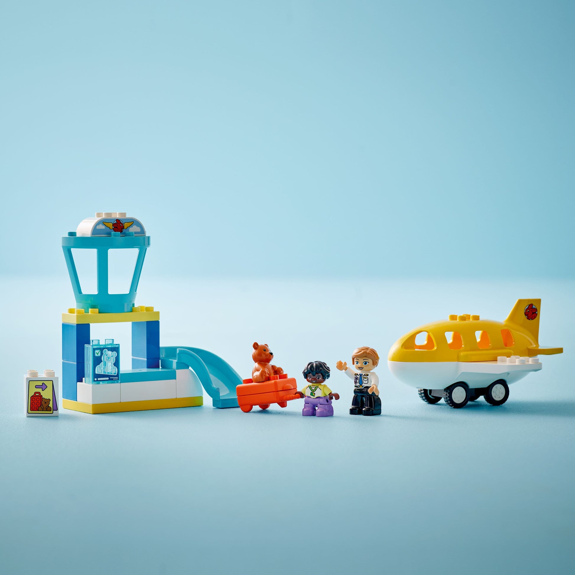 Duplo Town Airport Set - First Time at the Airport Adventure Toys & Games > Toys > Construction Toys > Interlocking Blocks > LEGO > LEGO Duplo