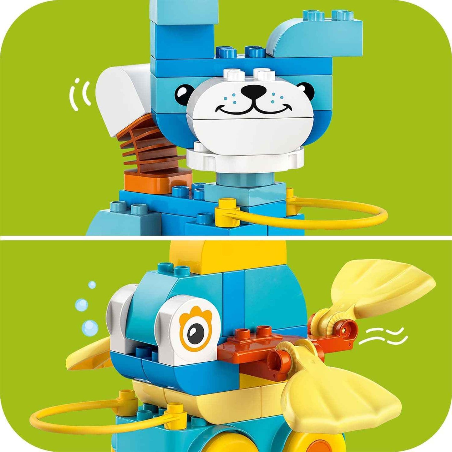 Duplo Town Animals on Wheels 3 in 1 Set Toys & Games > Toys > Construction Toys > Interlocking Blocks > LEGO > LEGO Duplo