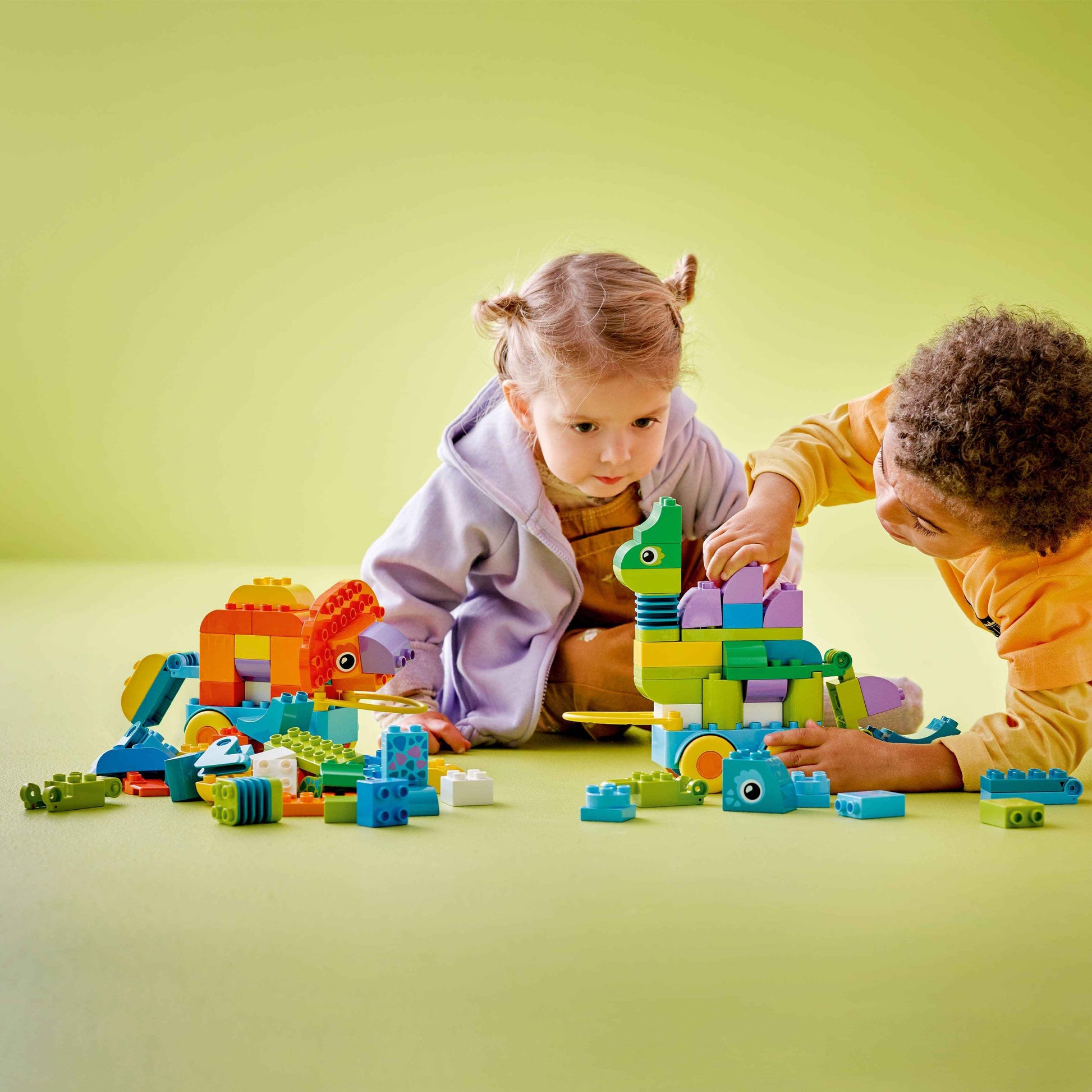 Duplo Dinosaurs on Wheels Set - 3 in 1 Building Adventure Toys & Games > Toys > Construction Toys > Interlocking Blocks > LEGO > LEGO Duplo