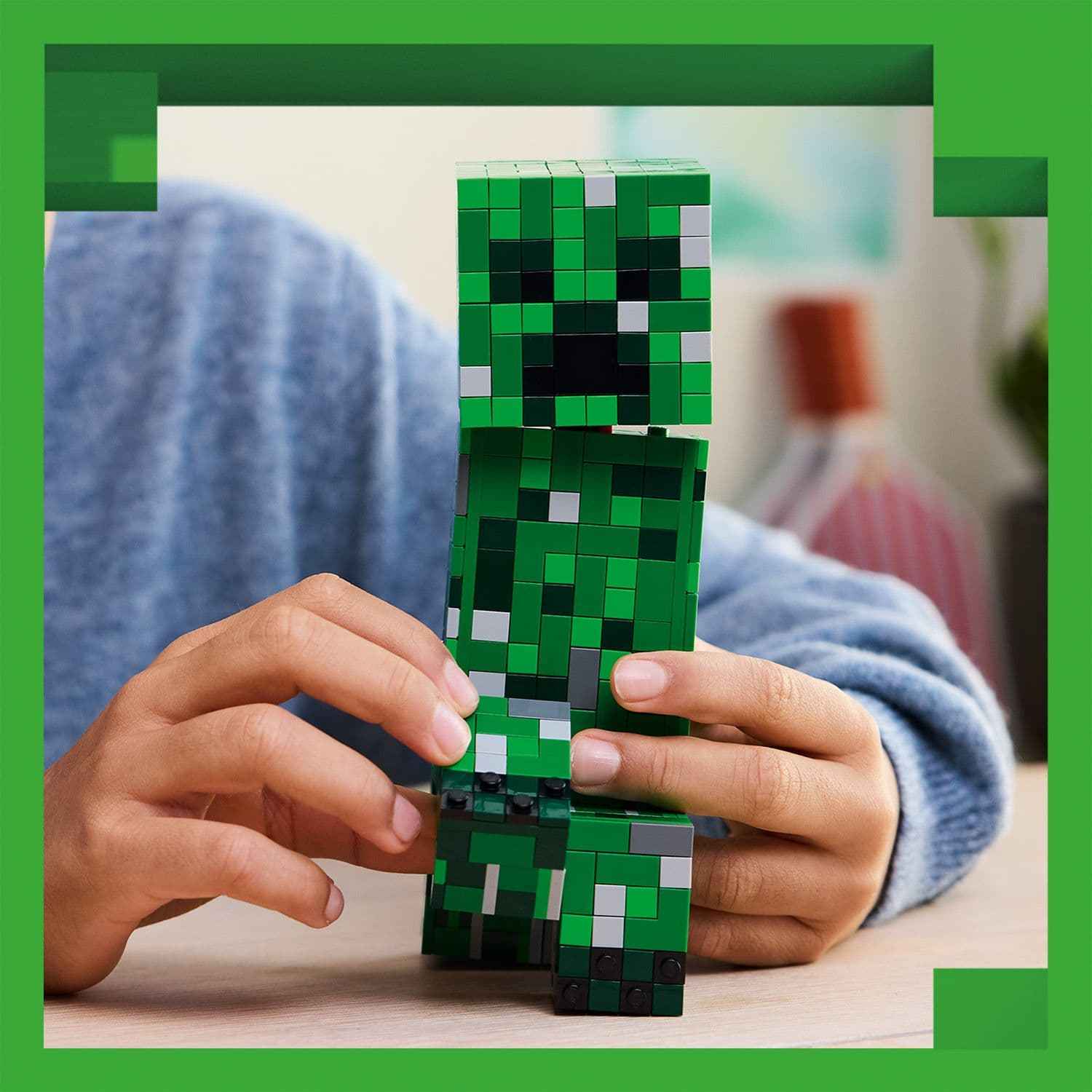 Lego Minecraft Creeper Playset - Buildable Adventure Awaits Toys & Games > Toys > Construction Toys > Interlocking Blocks > LEGO > LEGO Minecraft