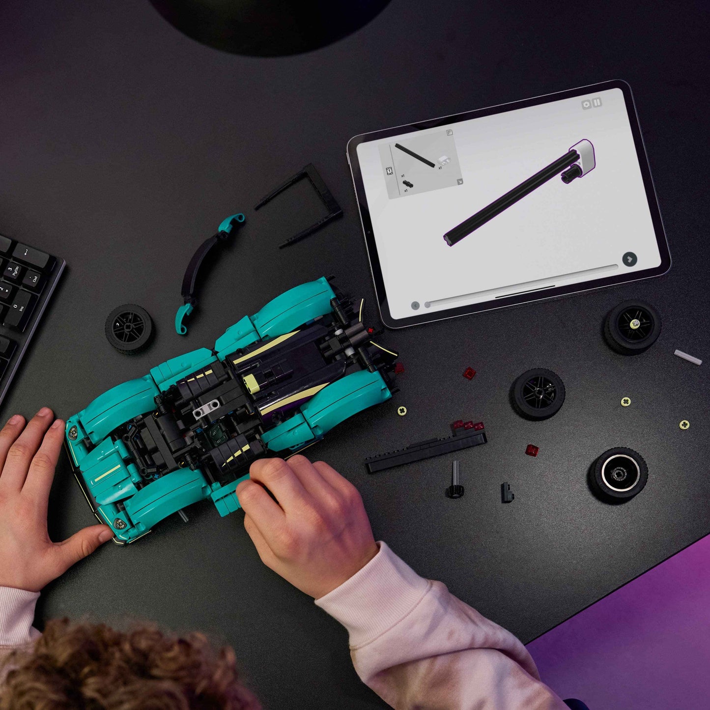 Lego Technic Aston Martin Valkyrie Building Set for Enthusiasts Toys & Games > Toys > Construction Toys > Interlocking Blocks > LEGO > LEGO Technic