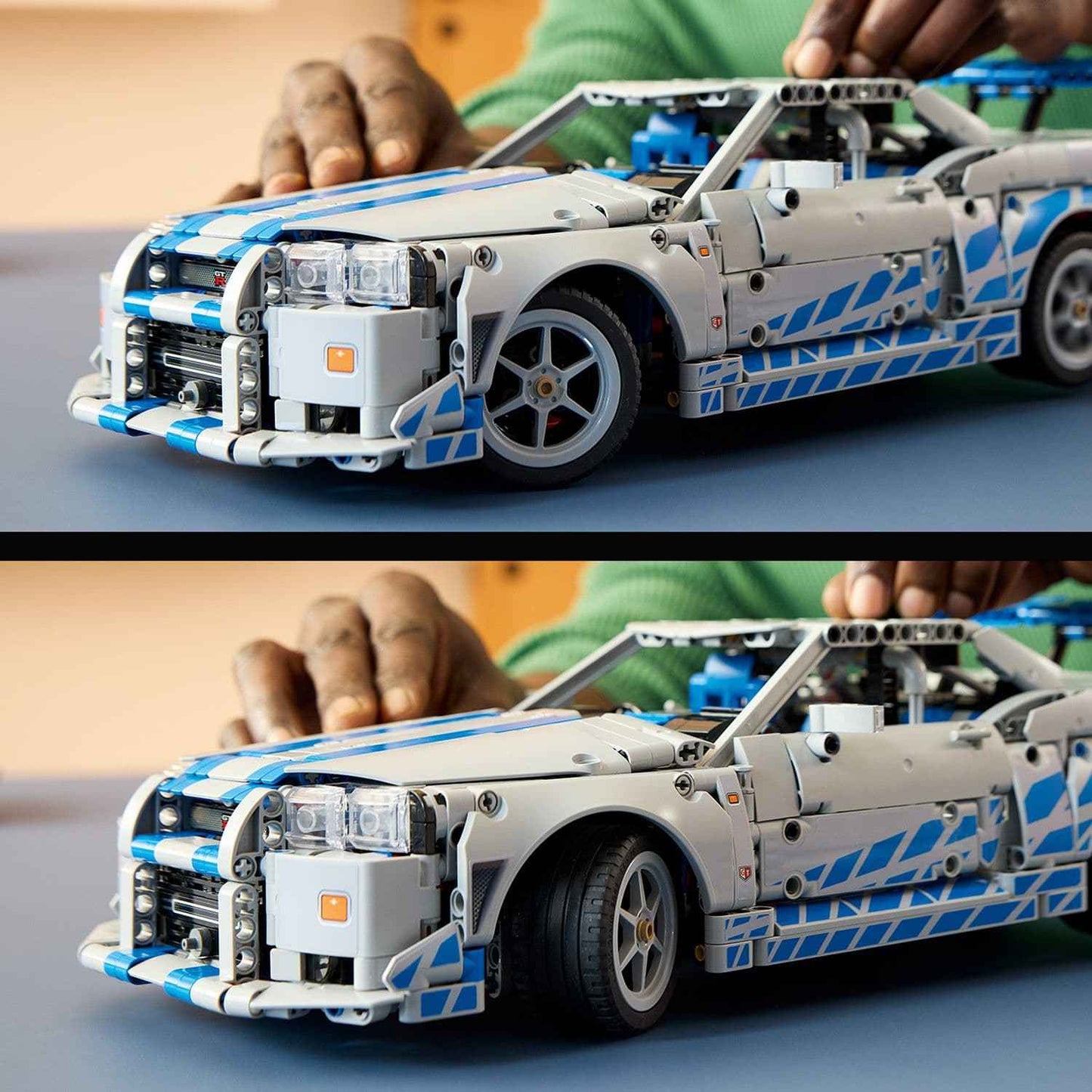 Lego Technic Nissan Skyline GT-R (R34) 2 Fast 2 Furious Model Set Toys & Games > Toys > Construction Toys > Interlocking Blocks > LEGO > LEGO Technic
