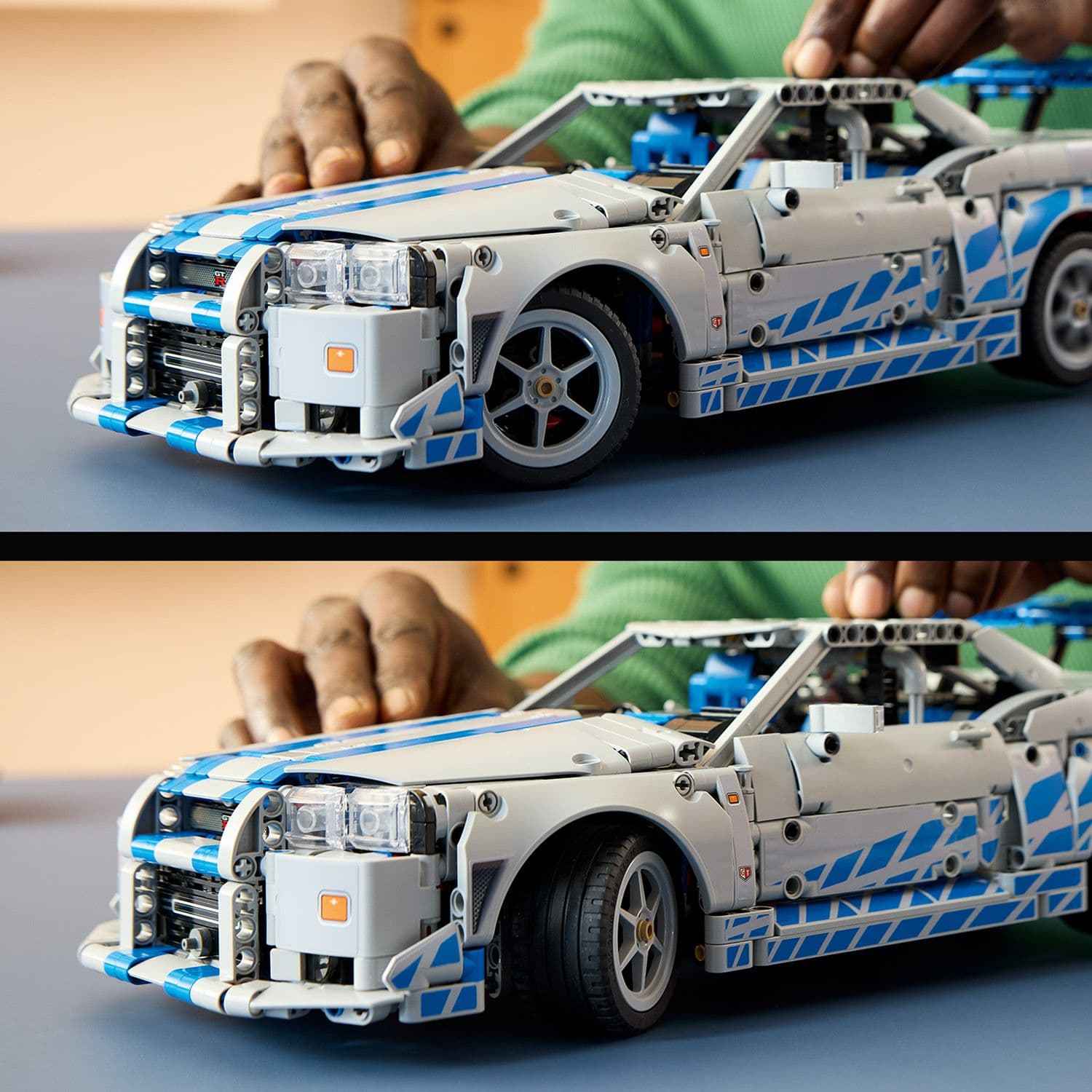 Lego Technic Nissan Skyline GT-R (R34) 2 Fast 2 Furious Model Set Toys & Games > Toys > Construction Toys > Interlocking Blocks > LEGO > LEGO Technic