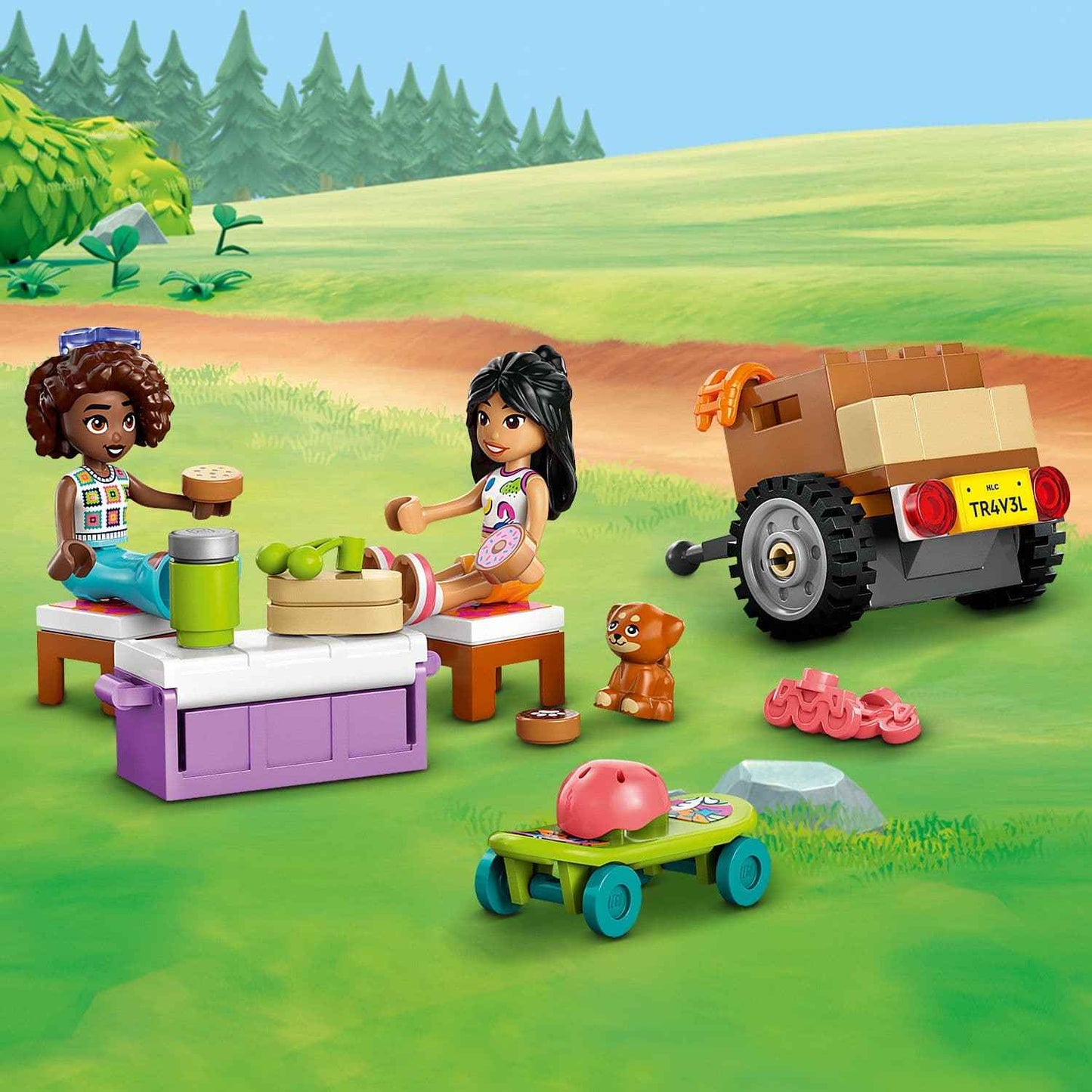 Lego Friends Travel Car for Fun Road-Trip Adventures Toys & Games > Toys > Construction Toys > Interlocking Blocks > LEGO > Friends