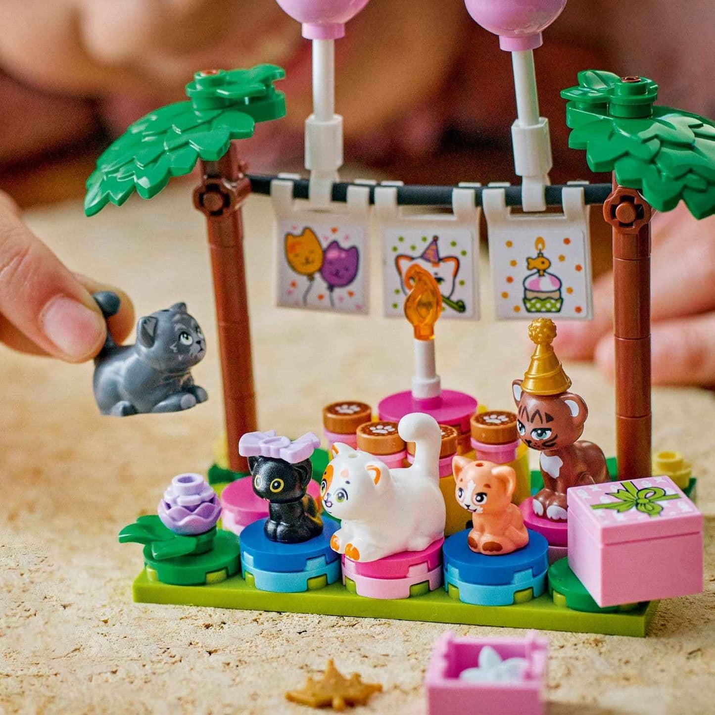 Lego Friends Cat Birthday Party with Tree House Set Toys & Games > Toys > Construction Toys > Interlocking Blocks > LEGO > Friends
