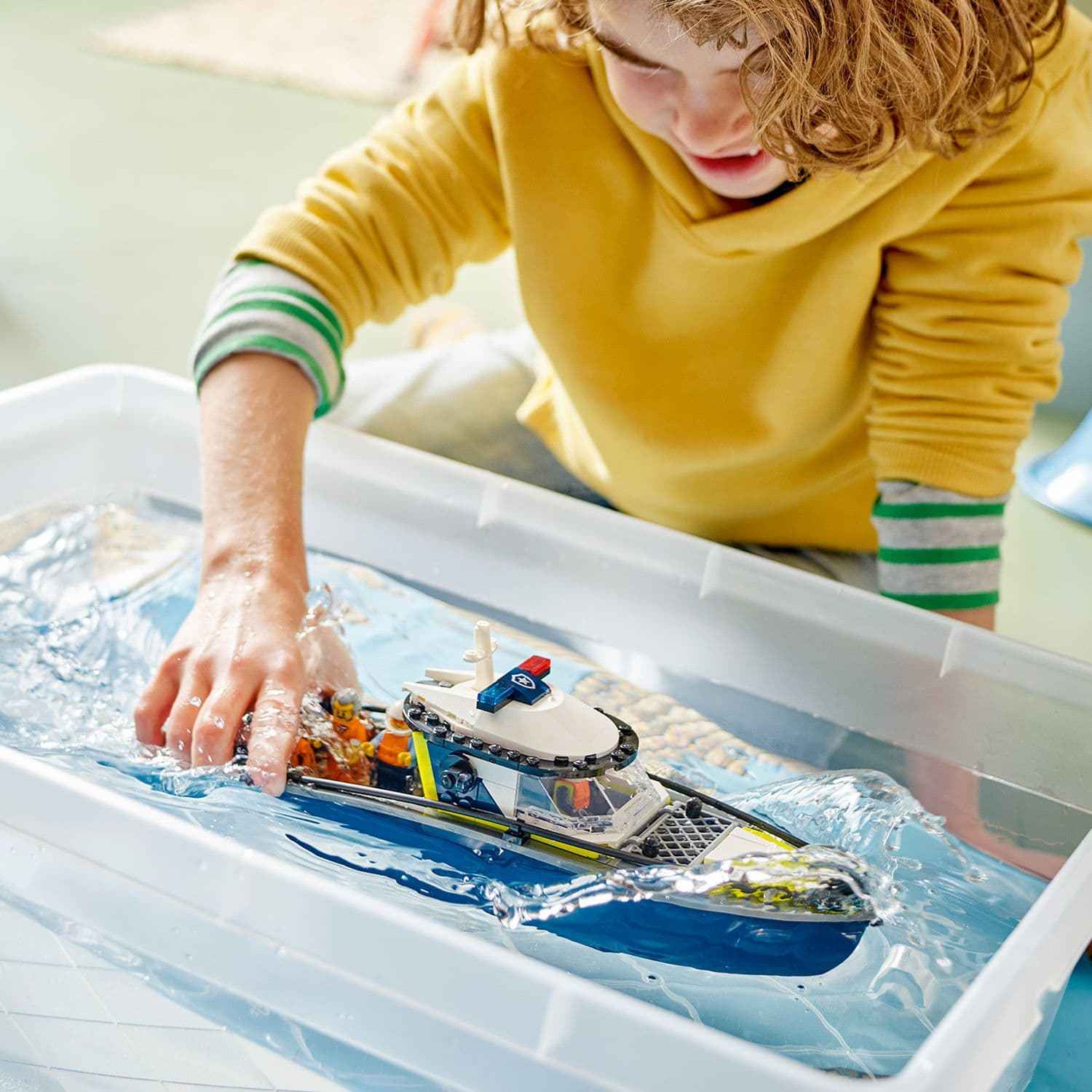 Lego City Police Boat Chase Playset for Thrilling Adventures Toys & Games > Toys > Construction Toys > Interlocking Blocks > LEGO > LEGO City