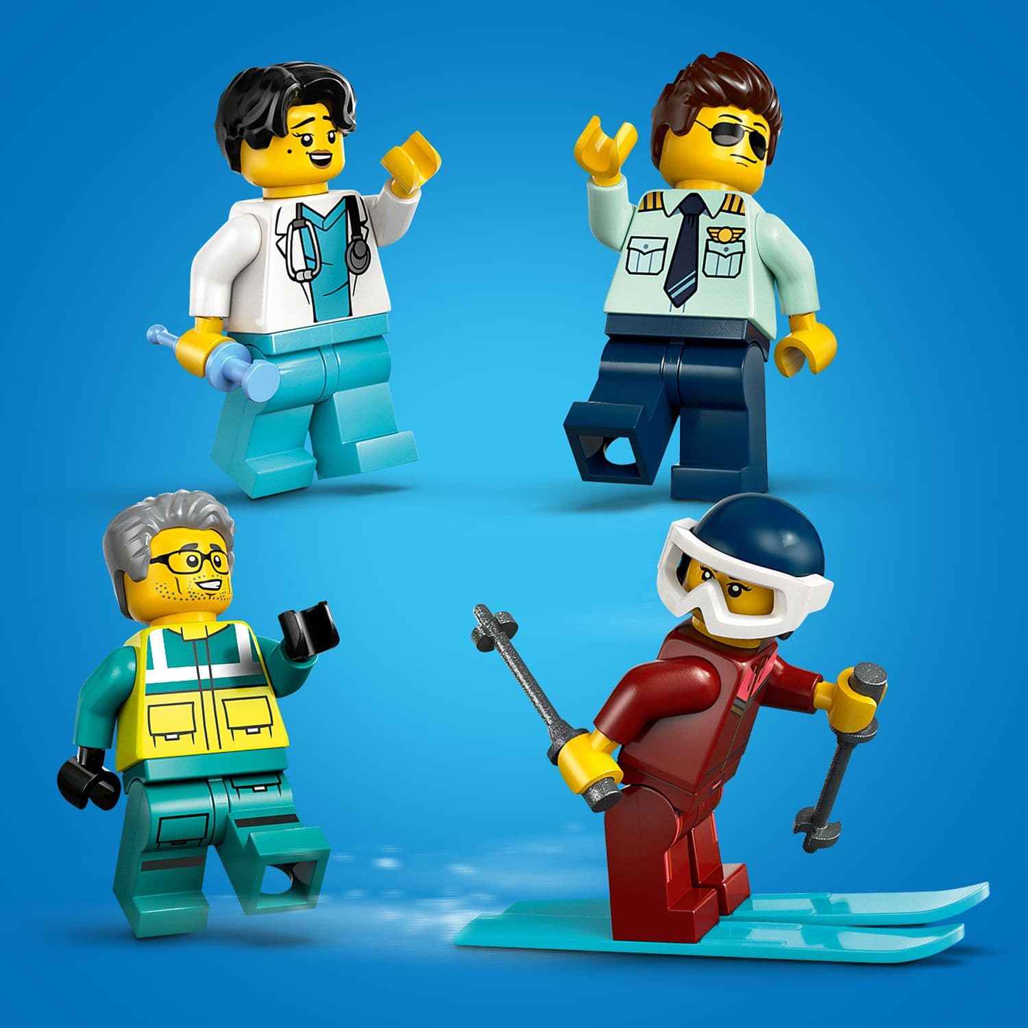 Lego City Air Ambulance Plane - Big Vehicles Emergency Set Toys & Games > Toys > Construction Toys > Interlocking Blocks > LEGO > LEGO City