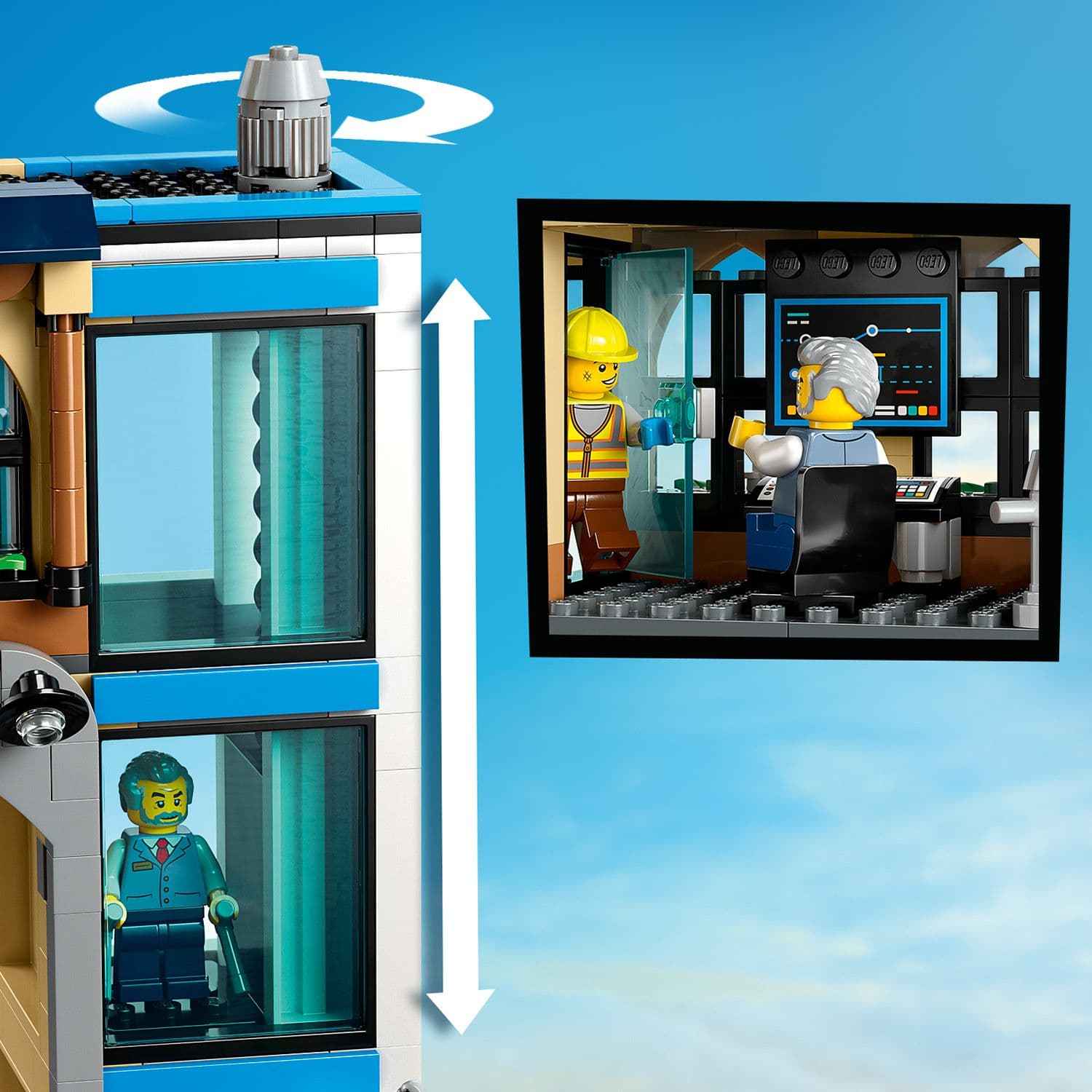 Lego City Train Station Set - Central Train Station Playset for Endless Fun Toys & Games > Toys > Construction Toys > Interlocking Blocks > LEGO > LEGO City