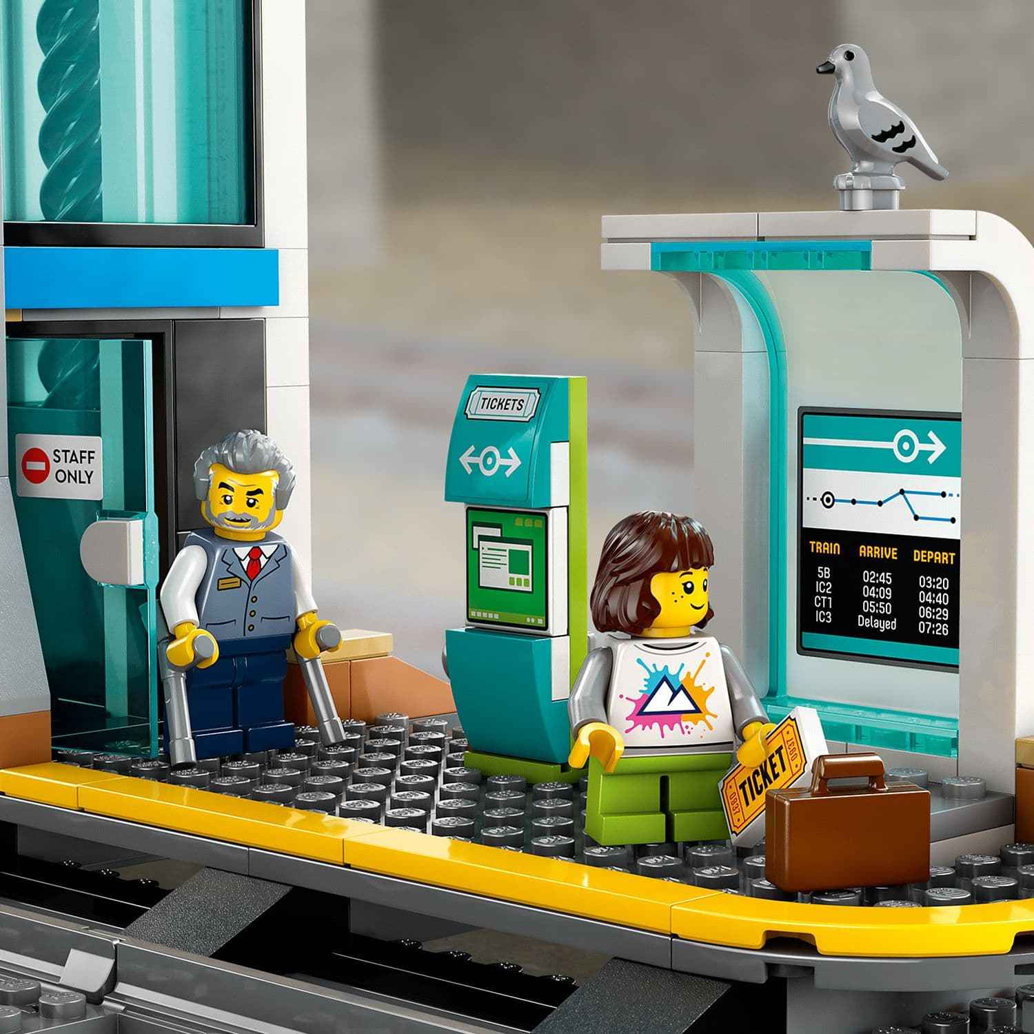 Lego City Train Station Set - Central Train Station Playset for Endless Fun Toys & Games > Toys > Construction Toys > Interlocking Blocks > LEGO > LEGO City