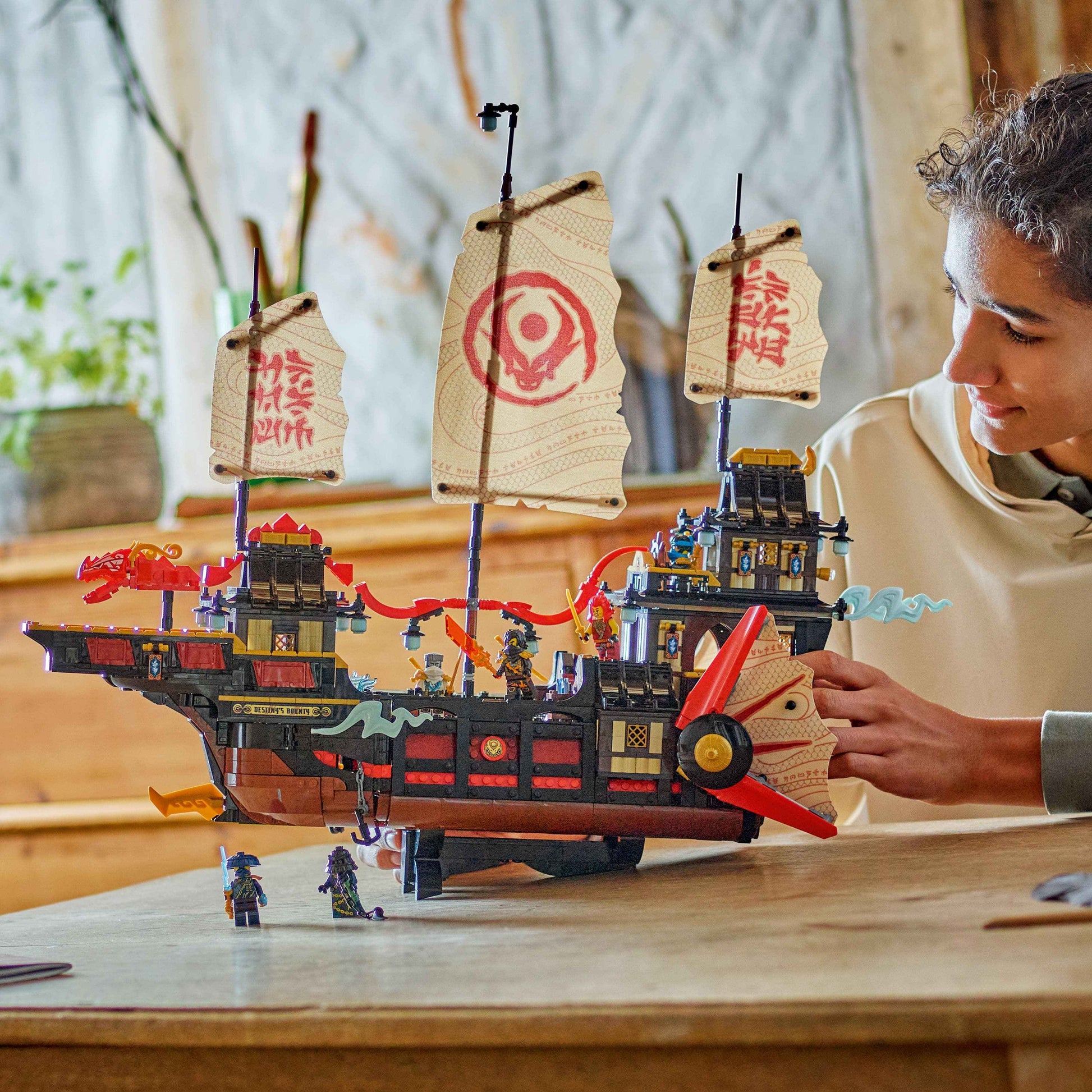 Lego Ninjago Temple Bounty Dragons Rising Set Toys & Games > Toys > Construction Toys > Interlocking Blocks > LEGO > LEGO Ninjago