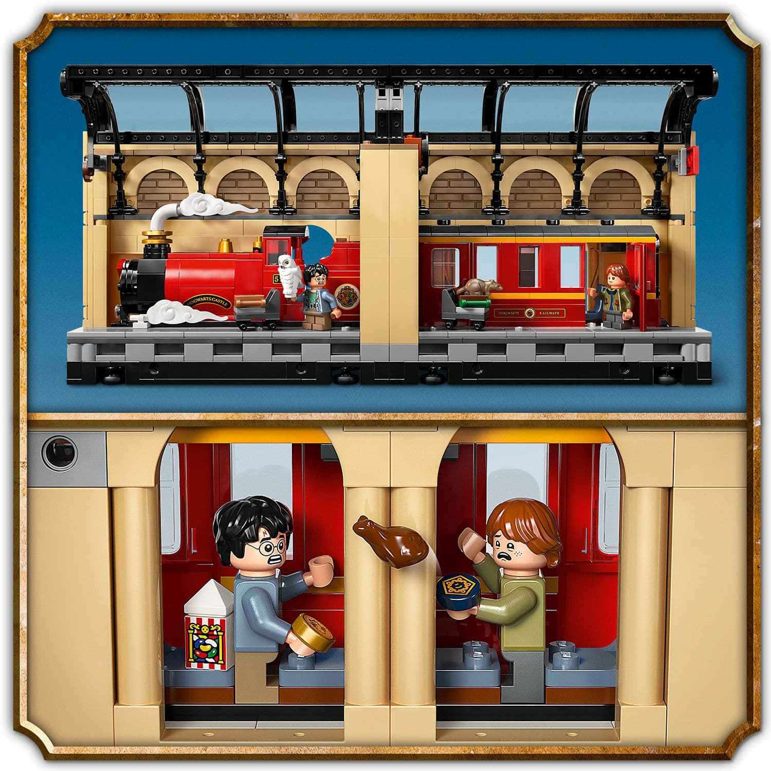 Lego Harry Potter Book Nook: Enchanting Hogwarts Express Display Toys & Games > Toys > Construction Toys > Interlocking Blocks > LEGO > LEGO Harry Potter