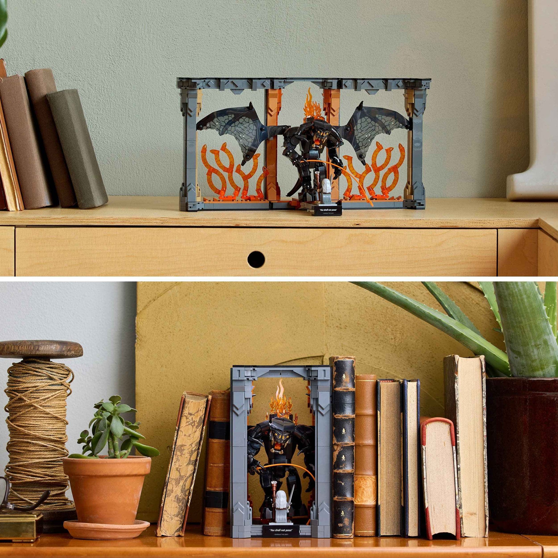 Lego Lord of the Rings Balrog Book Nook Toys & Games > Toys > Construction Toys > Interlocking Blocks > LEGO > Other LEGO Sets