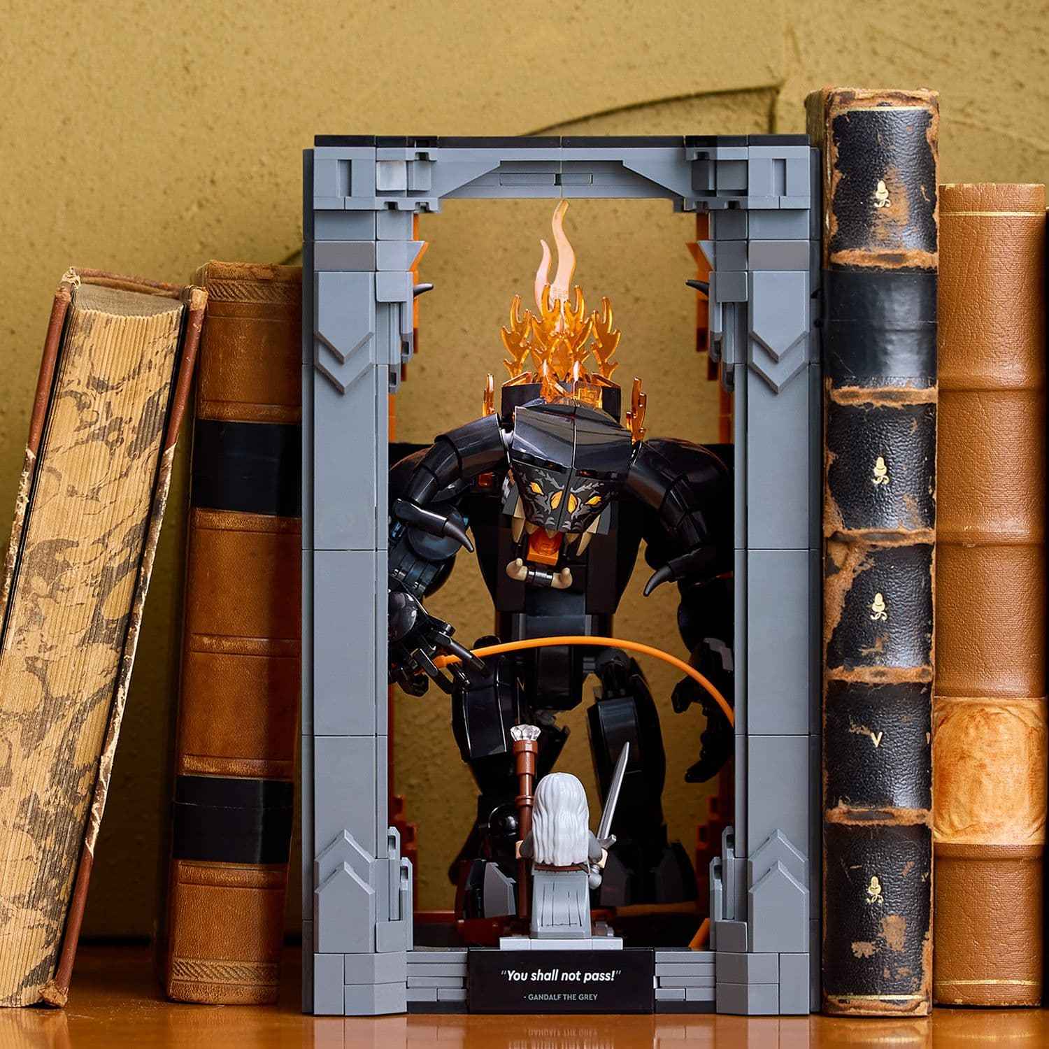 Lego Lord of the Rings Balrog Book Nook Toys & Games > Toys > Construction Toys > Interlocking Blocks > LEGO > Other LEGO Sets