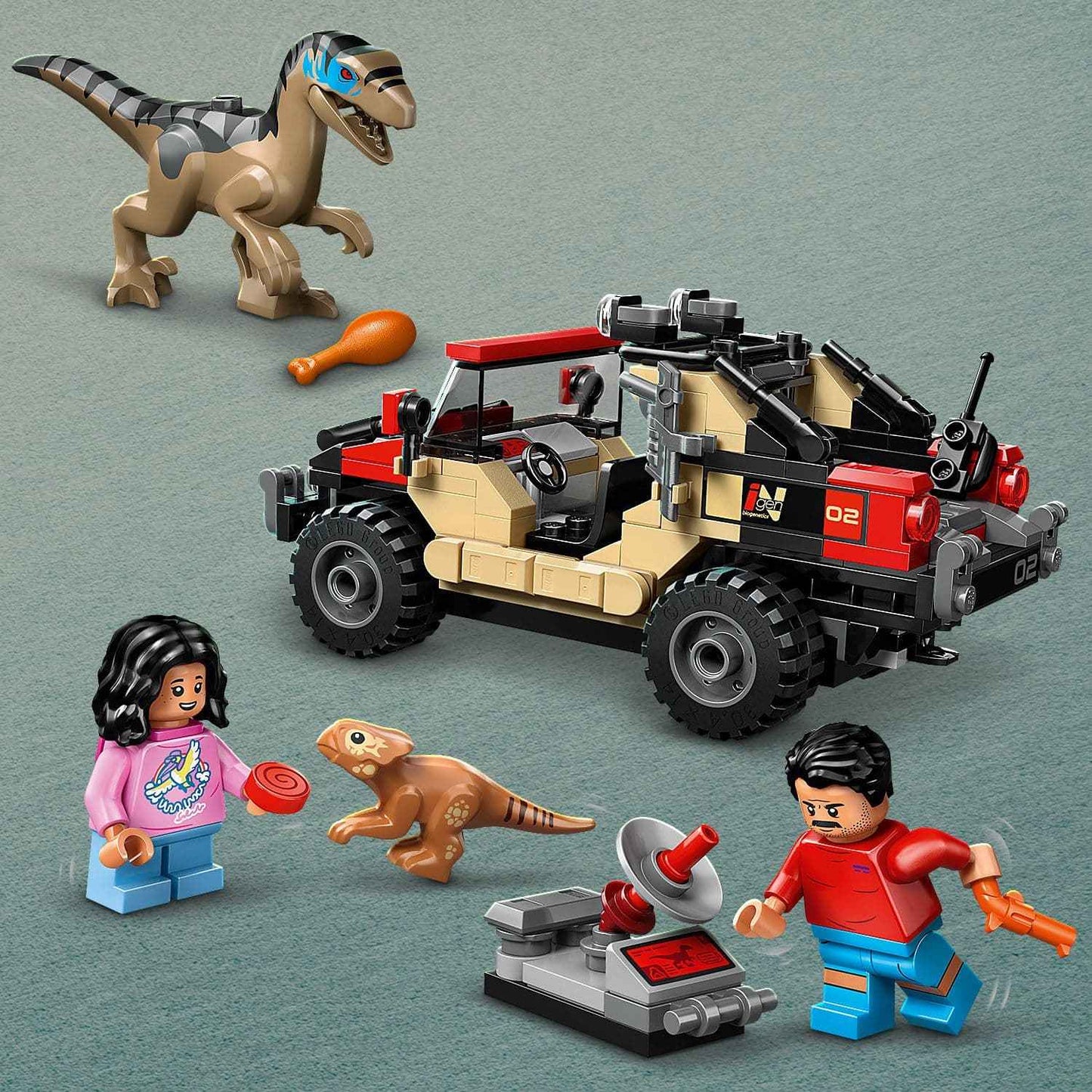 Lego Jurassic World Raptor Off-Road Escape: Adventure Awaits! Toys & Games > Toys > Construction Toys > Interlocking Blocks > LEGO > LEGO Jurassic Park