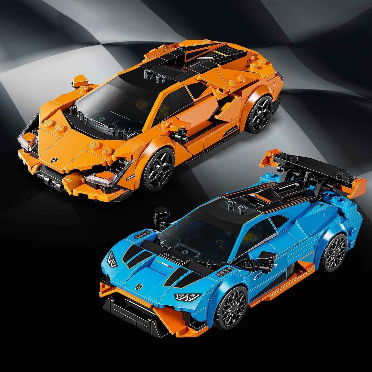 Lego Lamborghini Speed Champions: Revuelto & Huracán STO Set Toys & Games > Toys > Construction Toys > Interlocking Blocks > LEGO > LEGO Speed Champions