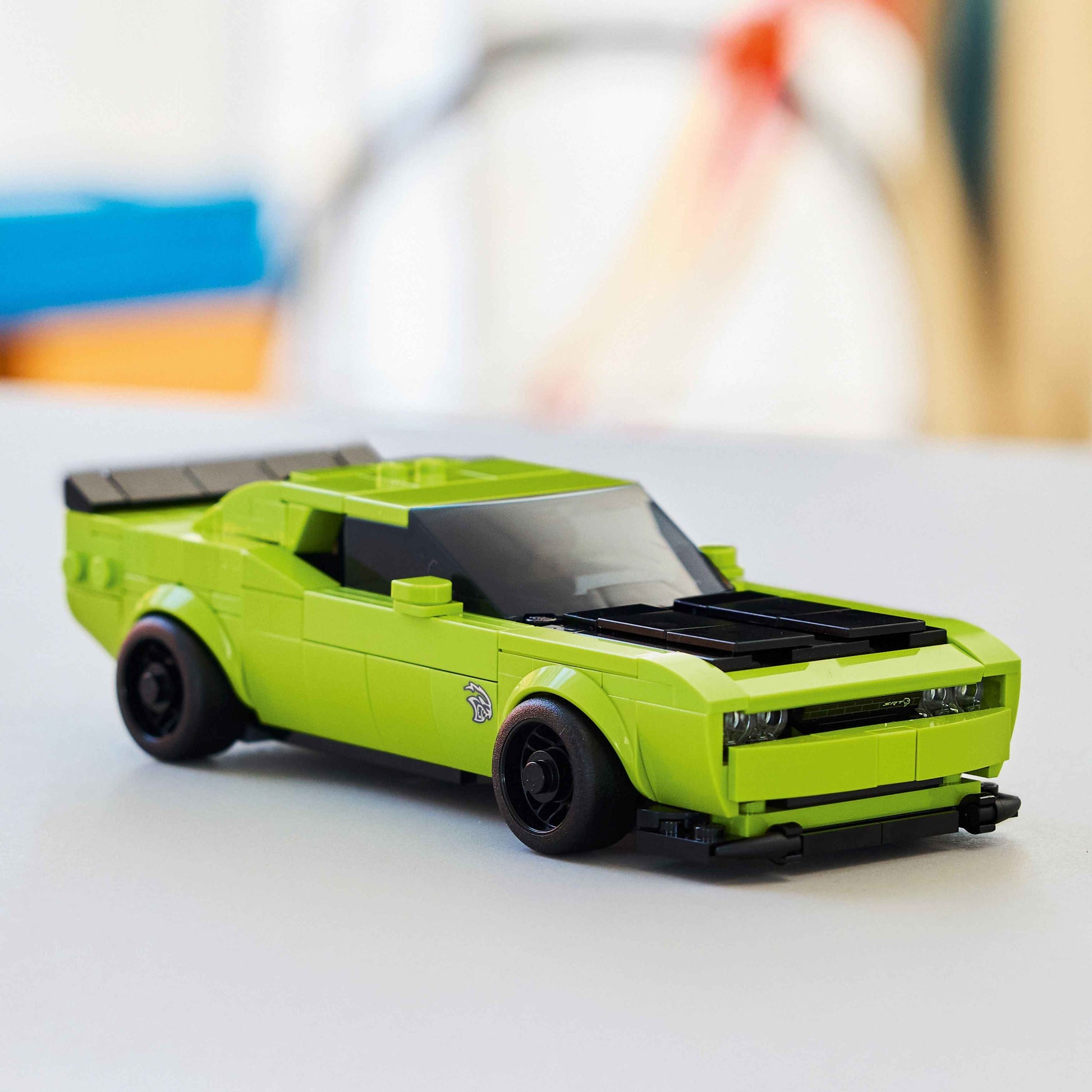 Lego Dodge Challenger SRT Hellcat Speed Champions Car Set Toys & Games > Toys > Construction Toys > Interlocking Blocks > LEGO > LEGO Speed Champions