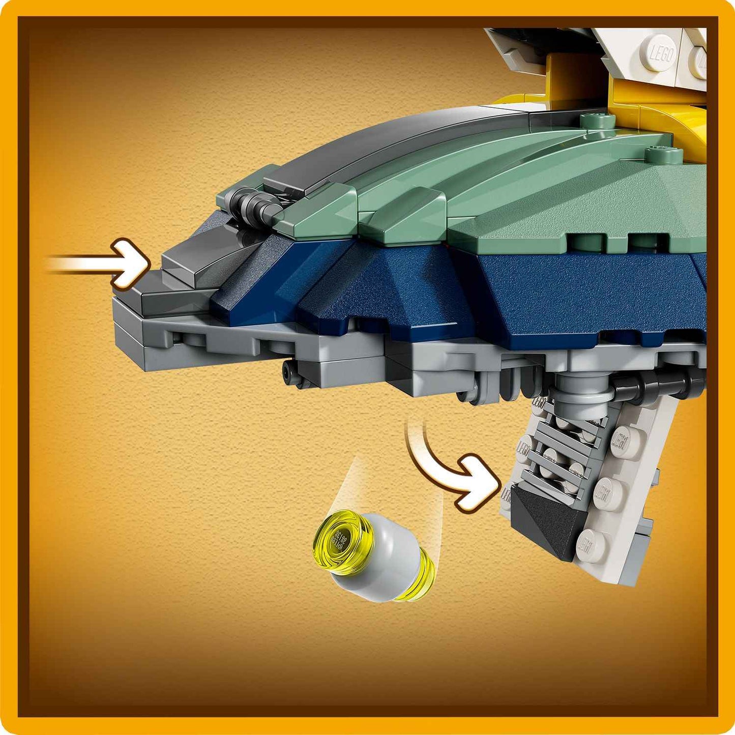 Lego Star Wars Jango Fett's Starship Buildable Playset for Ultimate Galactic Adventures Toys & Games > Toys > Construction Toys > Interlocking Blocks > LEGO > LEGO Star Wars