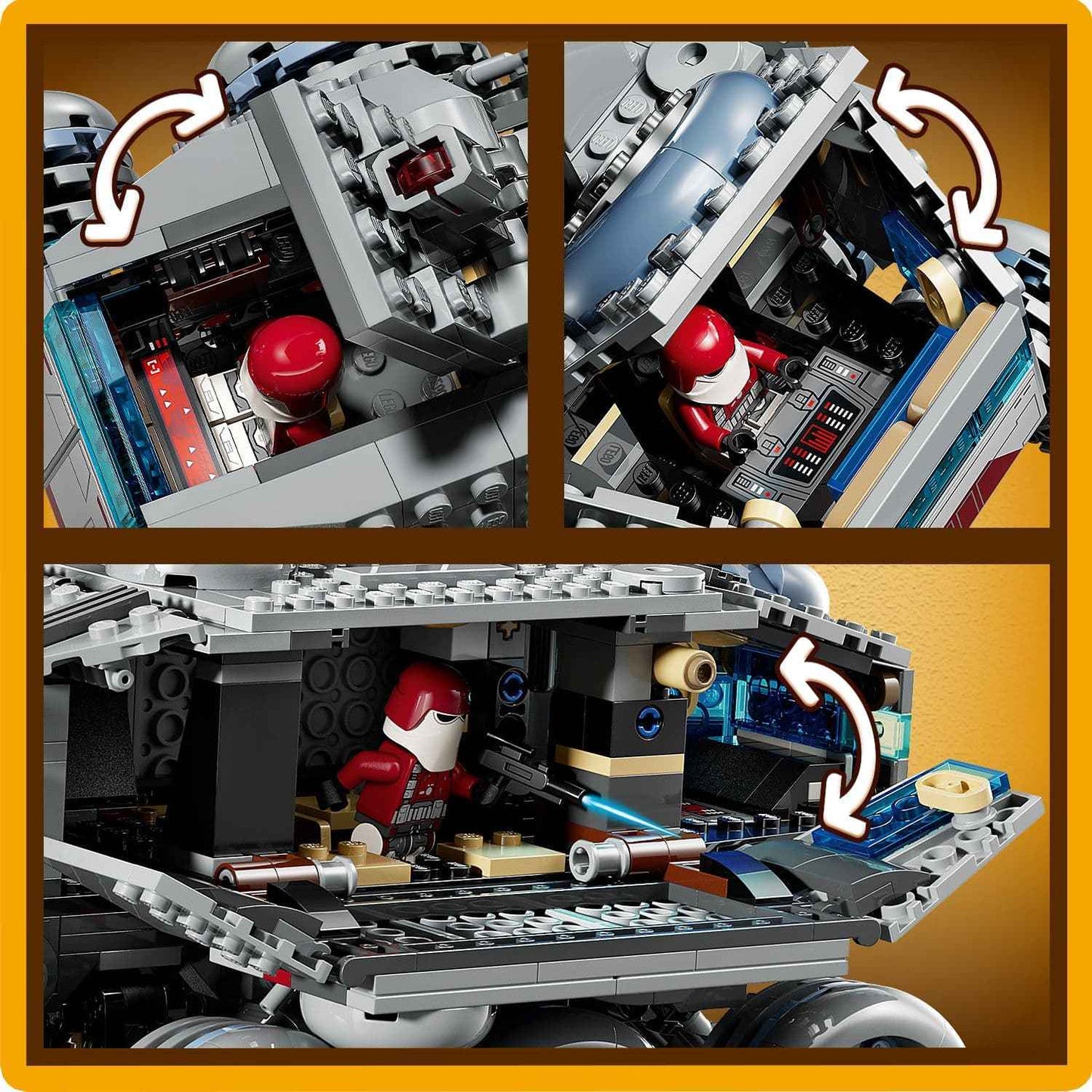 Lego Star Wars Republic Juggernaut Buildable Playset Toys & Games > Toys > Construction Toys > Interlocking Blocks > LEGO > LEGO Star Wars