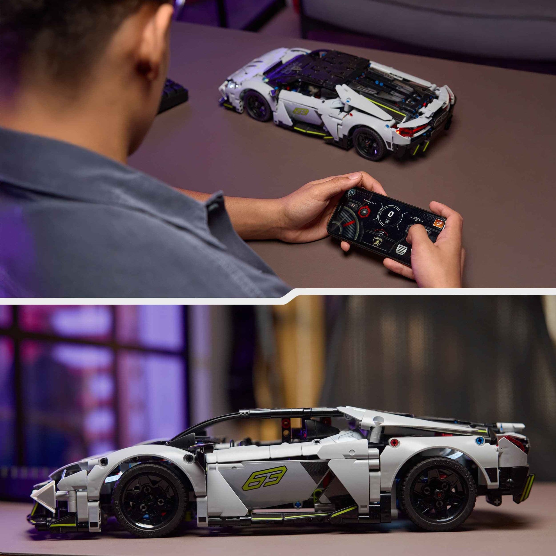 Lego Technic Lamborghini Revuelto Super Sports Car Toys & Games > Toys > Construction Toys > Interlocking Blocks > LEGO > LEGO Technic