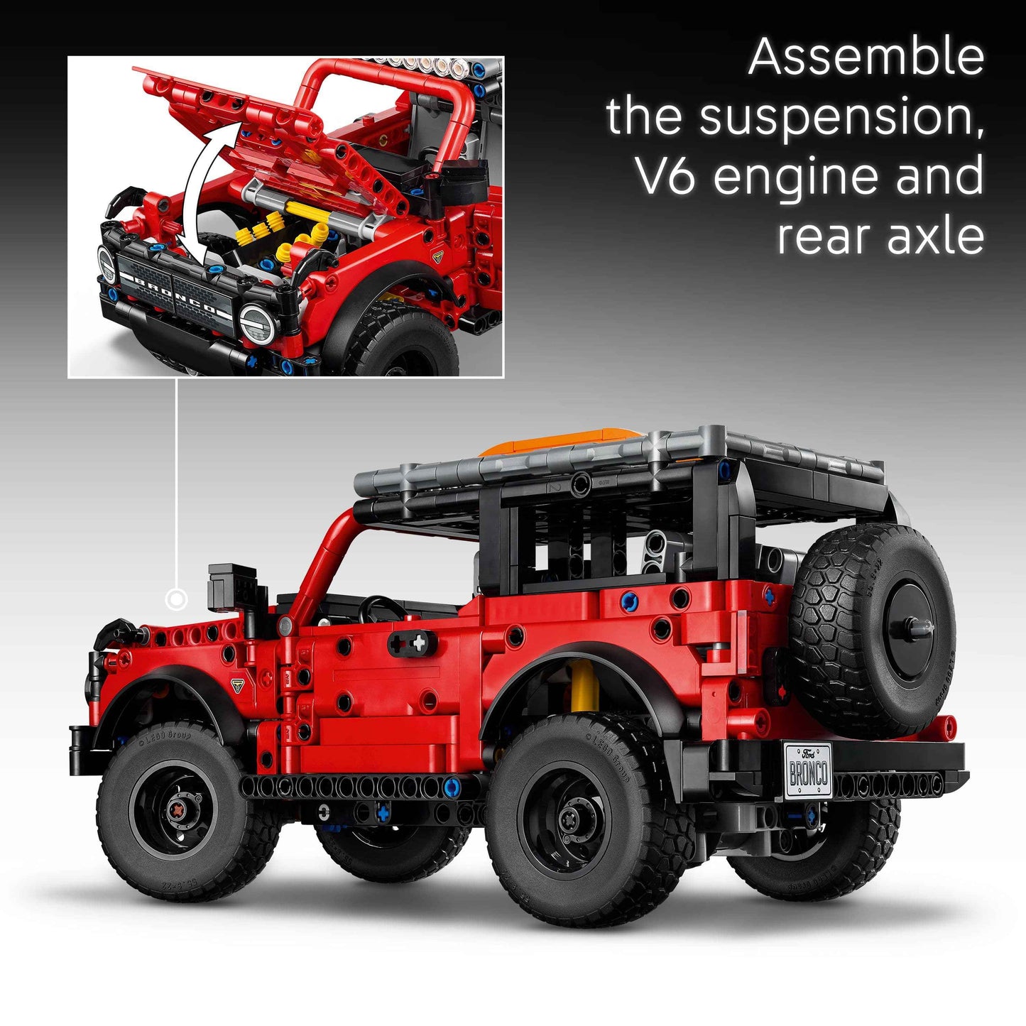 Lego Technic Ford Bronco Playset - Buildable SUV Model Toys & Games > Toys > Construction Toys > Interlocking Blocks > LEGO > LEGO Technic