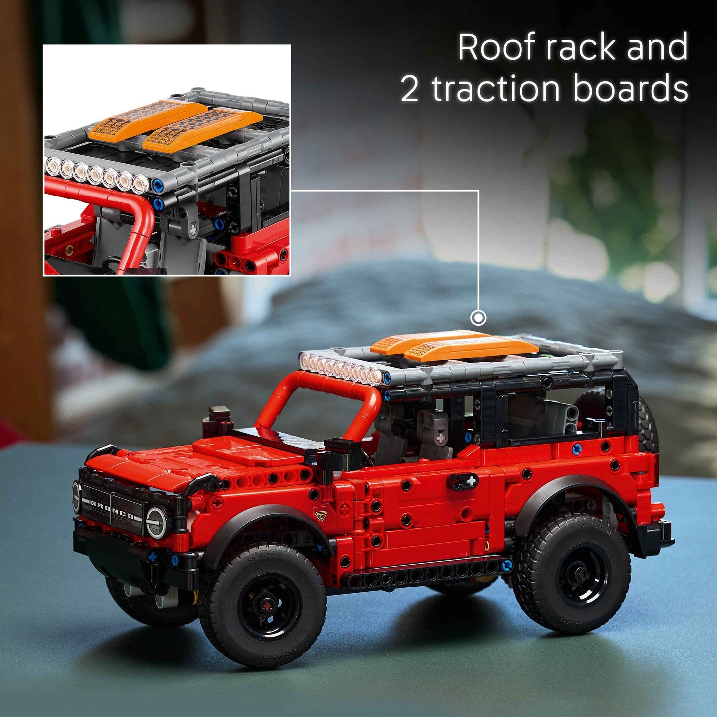 Lego Technic Ford Bronco Playset - Buildable SUV Model Toys & Games > Toys > Construction Toys > Interlocking Blocks > LEGO > LEGO Technic